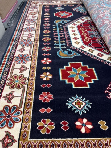 990329-1 Patterned floor mat, 300x200cm