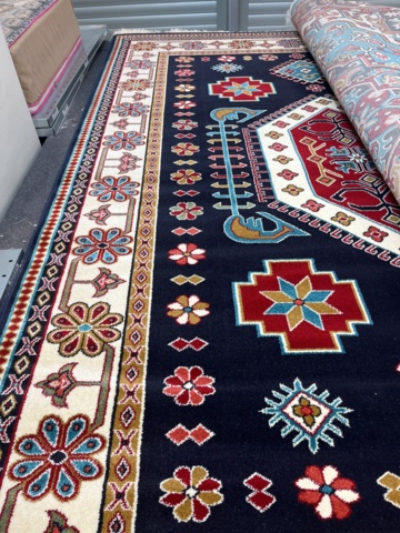 990329-2 Patterned floor mat, 300x200cm