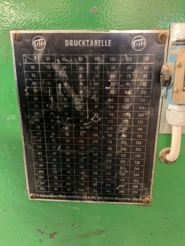 1002084-5 OTT Veneer press