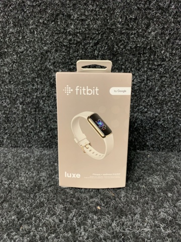 1033313-3 Activity bracelet Fitbit Luxe Soft Gold/White