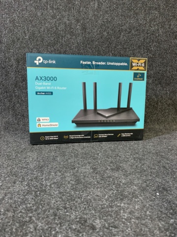 1033280-3 Wi-Fi 6-router TP-Link Archer AX55 AX3000 Dual Band Gigabit Wi-Fi 6