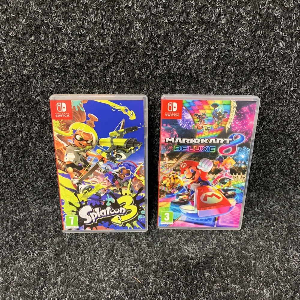 1 pc Mario Kart 8 Deluxe & 1 pc Splatoon™ 3 for Nintendo Switch