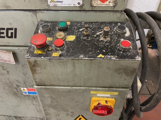 1023404-8 Aluminum hood Emmegi 500 SCA -1992