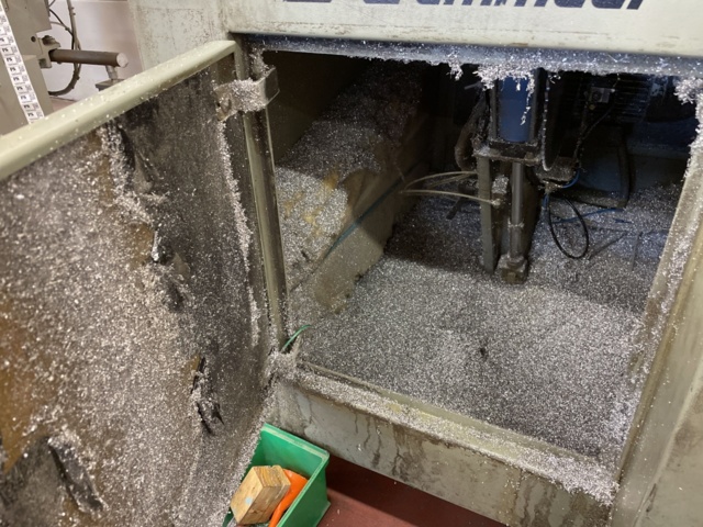 1023404-10 Aluminum hood Emmegi 500 SCA -1992