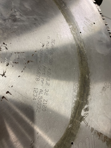 1023404-20 Aluminum hood Emmegi 500 SCA -1992