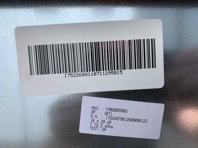 882940-9 Refrigerator 50s style from Smeg FAB28RDRB3 Demo