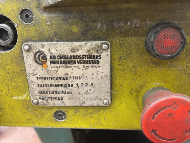 1023414-10 Eccentric press AB Smålandsstenars DSF-50 -1975, 50 tons