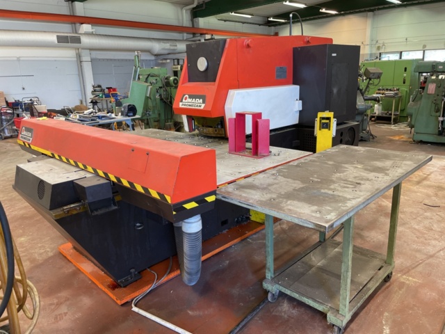 1023416-10 Punching machine Amada Promecam Aries 245 -1990 with tools