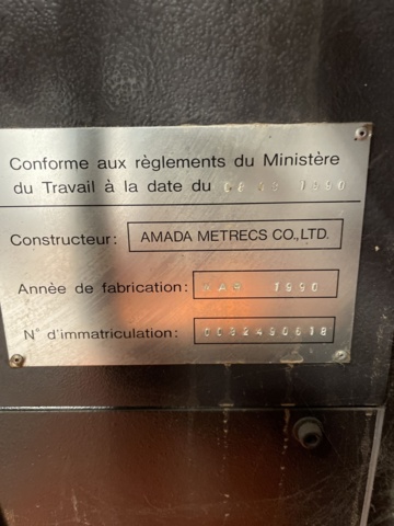 1023416-20 Punching machine Amada Promecam Aries 245 -1990 with tools