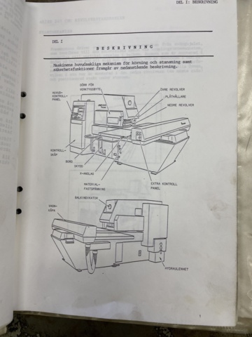 1023416-55 Punching machine Amada Promecam Aries 245 -1990 with tools