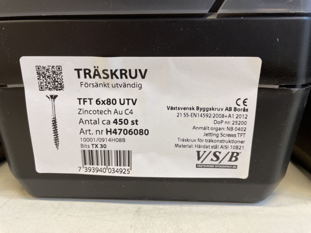 998575-5 Wood screws, facade screws & fittings/anchor screws 2300 screws