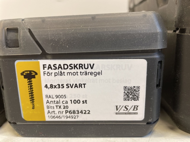 998575-9 Wood screws, facade screws & fittings/anchor screws 2300 screws