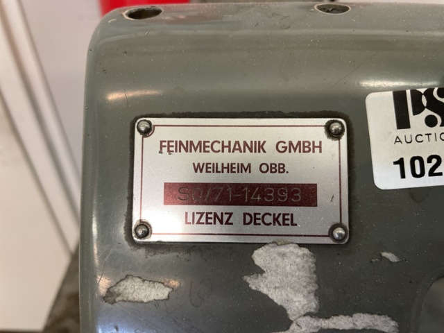 1023423-3 Grinding machine Feinmechanik GMBH S0/71-14393a