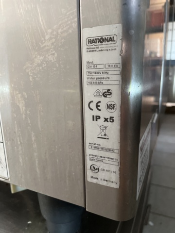 963327-6 Oven Rational Combimaster CM101