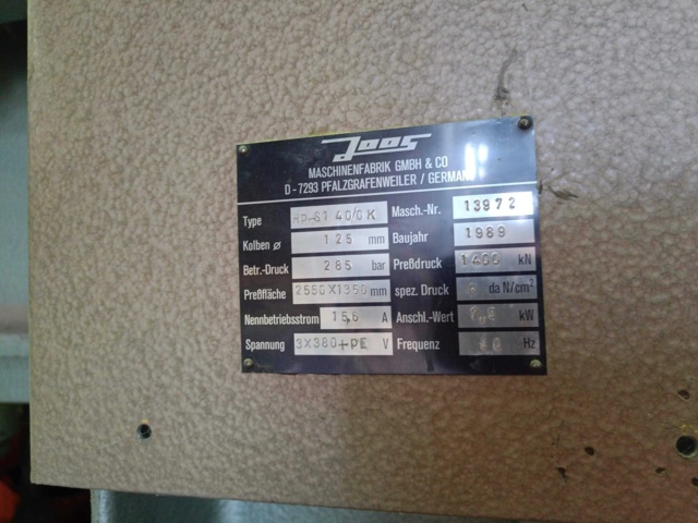 929223-15 Limpress Joos HPS1 40/0K