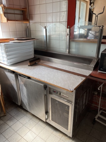 963337-2 Pizza bench, approx. 160cm