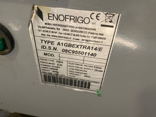 957781-7 Salladsbuffévagn Enofrigo