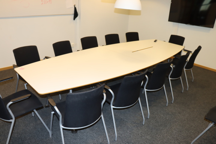 931446-2 Conference table with 14 chairs