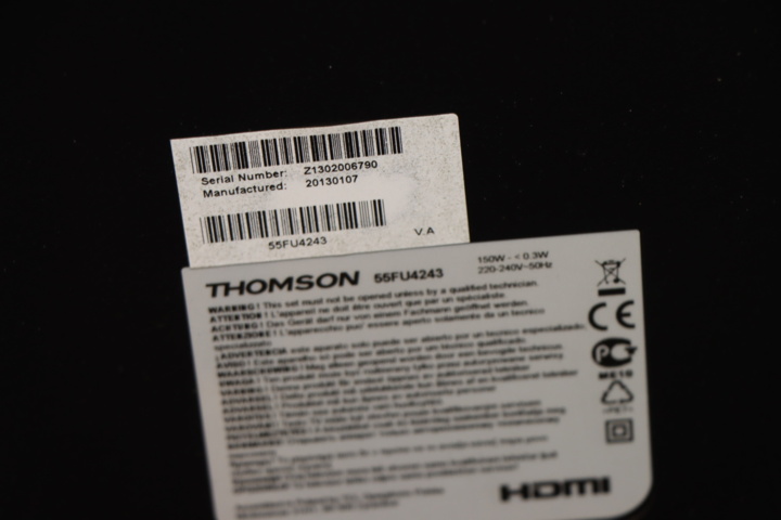 931448-3 TV Thomson 55 inches