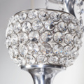 1037768-2 Candelabra in crystal/aluminum