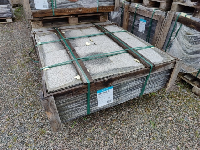 1037861-5 Granithäll Porto Olivgrå 600x600x30 17,27 m2