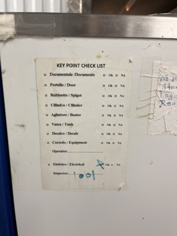 1013014-13 Ice cream machine Carpigiani 193 BAR-OF two flavors