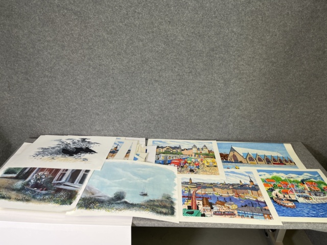 869100-1 Collection with various lithographs