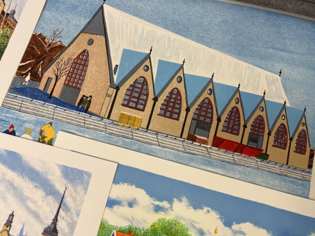 869100-6 Collection with various lithographs