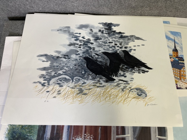 869100-10 Collection with various lithographs