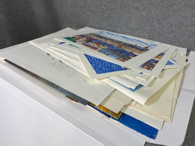 869100-12 Collection with various lithographs