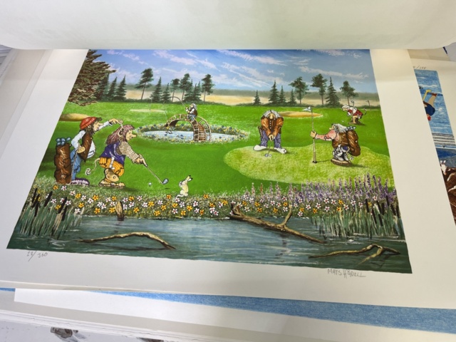 869100-14 Collection with various lithographs