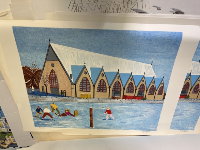 869100-15 Collection with various lithographs