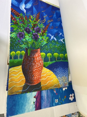 869100-23 Collection with various lithographs