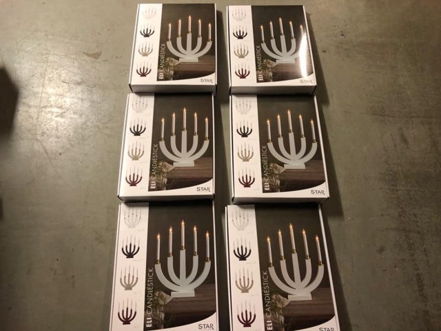 1033161-1 6 Eli candle holders - Shipping included (389)