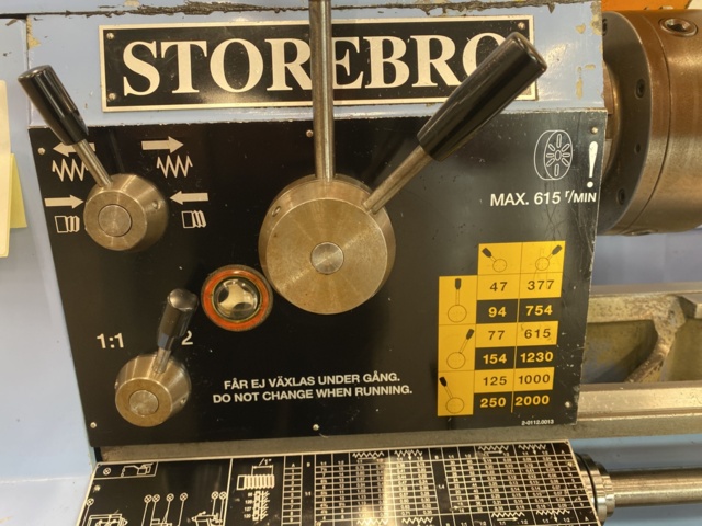 1024588-3 Support lathe Storebro GK195