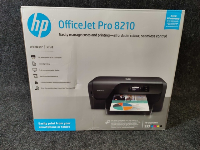 未使用 業務用 OfficeJet Pro 8210 インクジェットプリンター Amazon.co.jp: HP Officejet Pro 8210 A4 printer : パソコン