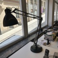 991592-1 Desk lamp/architect lamp L-1 Luxo with table base