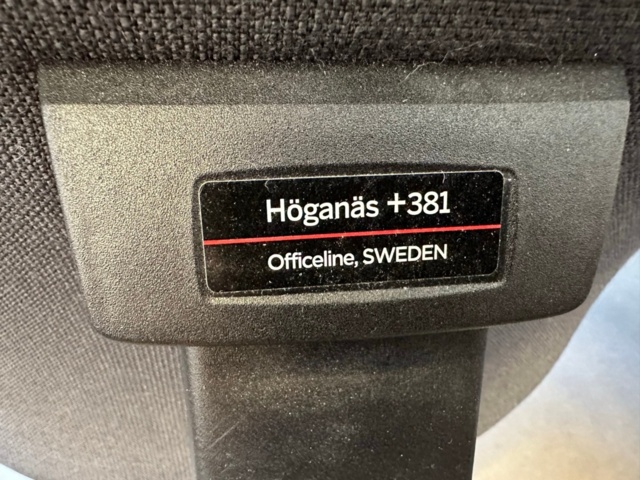 991607-3 Desk chair Höganäs +381 Officeline