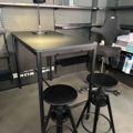 991621-3 Table Tommared, bar stool Dalfred and desk lamp Ikea