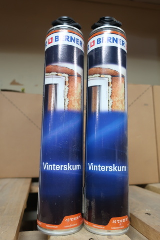 1029212-3 10 cartons Winter foam, Berner VS 750