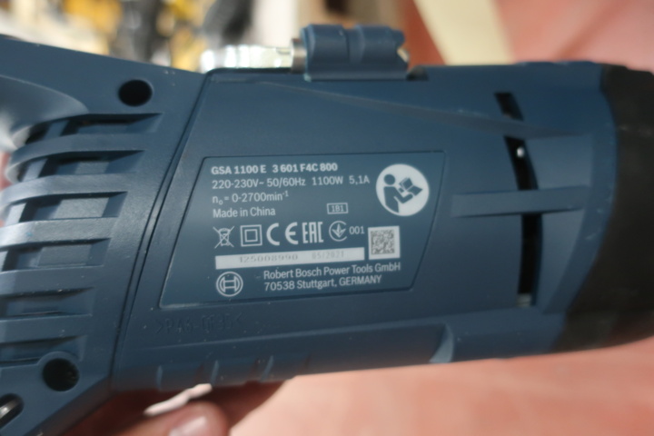 1029230-4 Tiger saw, Bosch Pro GSA 1100 E [NEW]