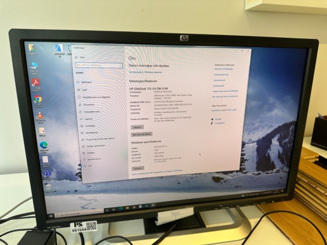 991544-2 HP EliteDesk 705 G4 65W Desktop Mini PC