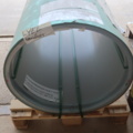 1029367-3 Belt covering sheet, coil, new roll, 80m, vermilion green 1250x0.60mm