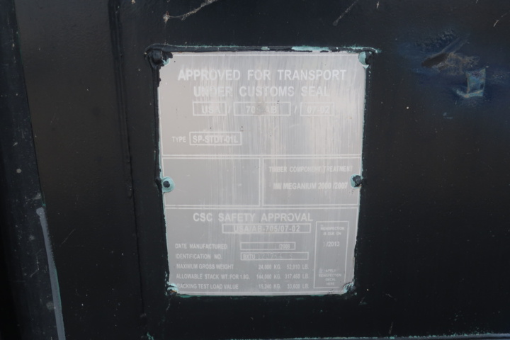 1029376-5 Insulated container 20 feet