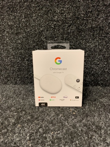 1033451-3 4th generation Google Chromecast (4K) with Google TV