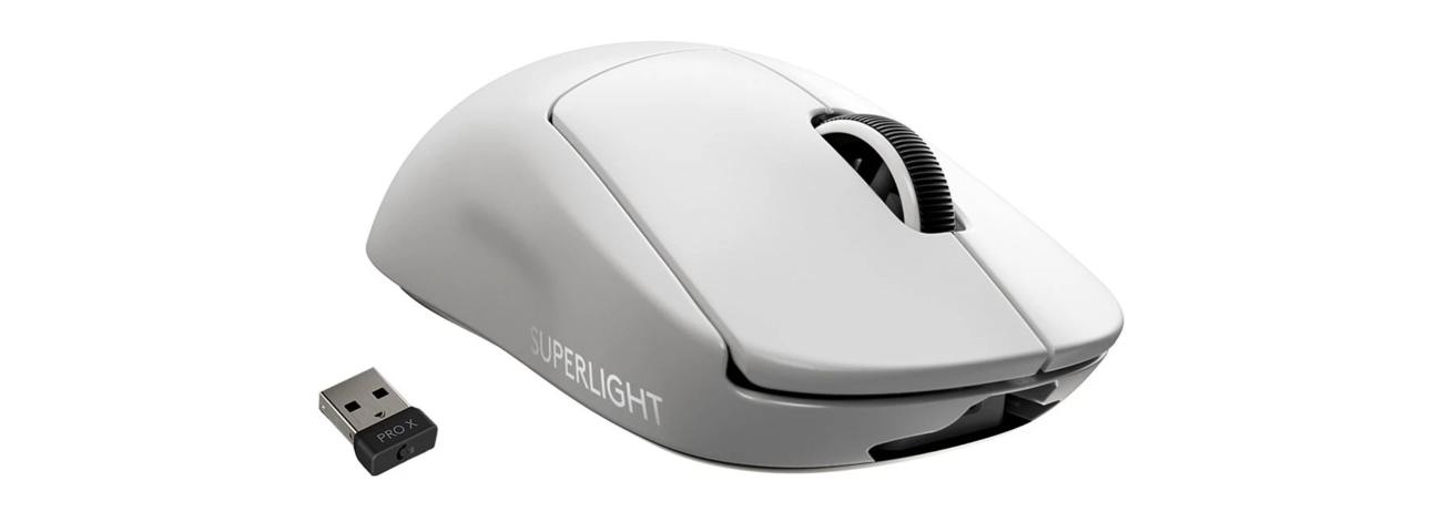 1033401-2 Ultralight gaming mouse Logitech PRO X SUPERLIGHT Wireless Gaming Mouse - White