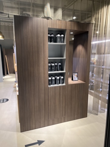 803211-6 Shop module, approx. 5x5m with small kitchen built on site