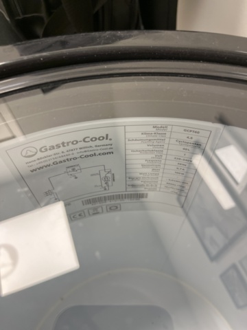 803219-4 Beverage cooler Gastro-Cool GCPT40