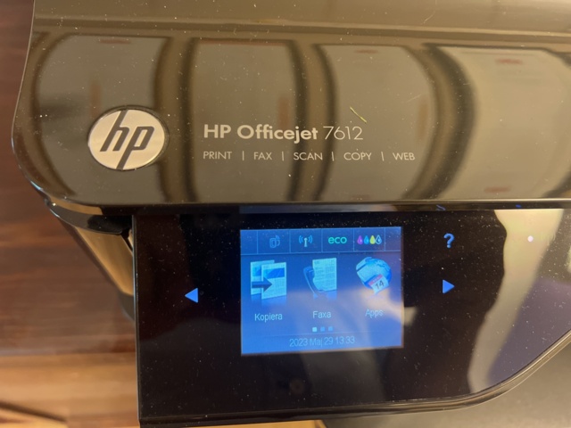 1024200-2 Printer Hp officejet 7612