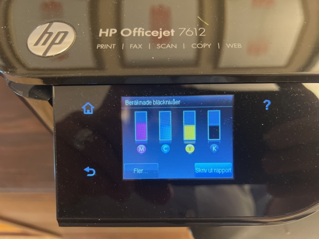1024200-3 Printer Hp officejet 7612